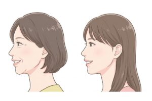 家族の横顔イメージ